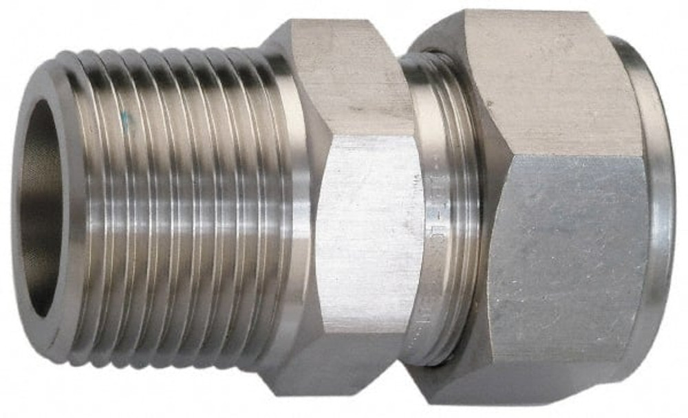 Ham-Let 3102186 Compression Tube Connector: 3/4" Thread, Compression x MNPT