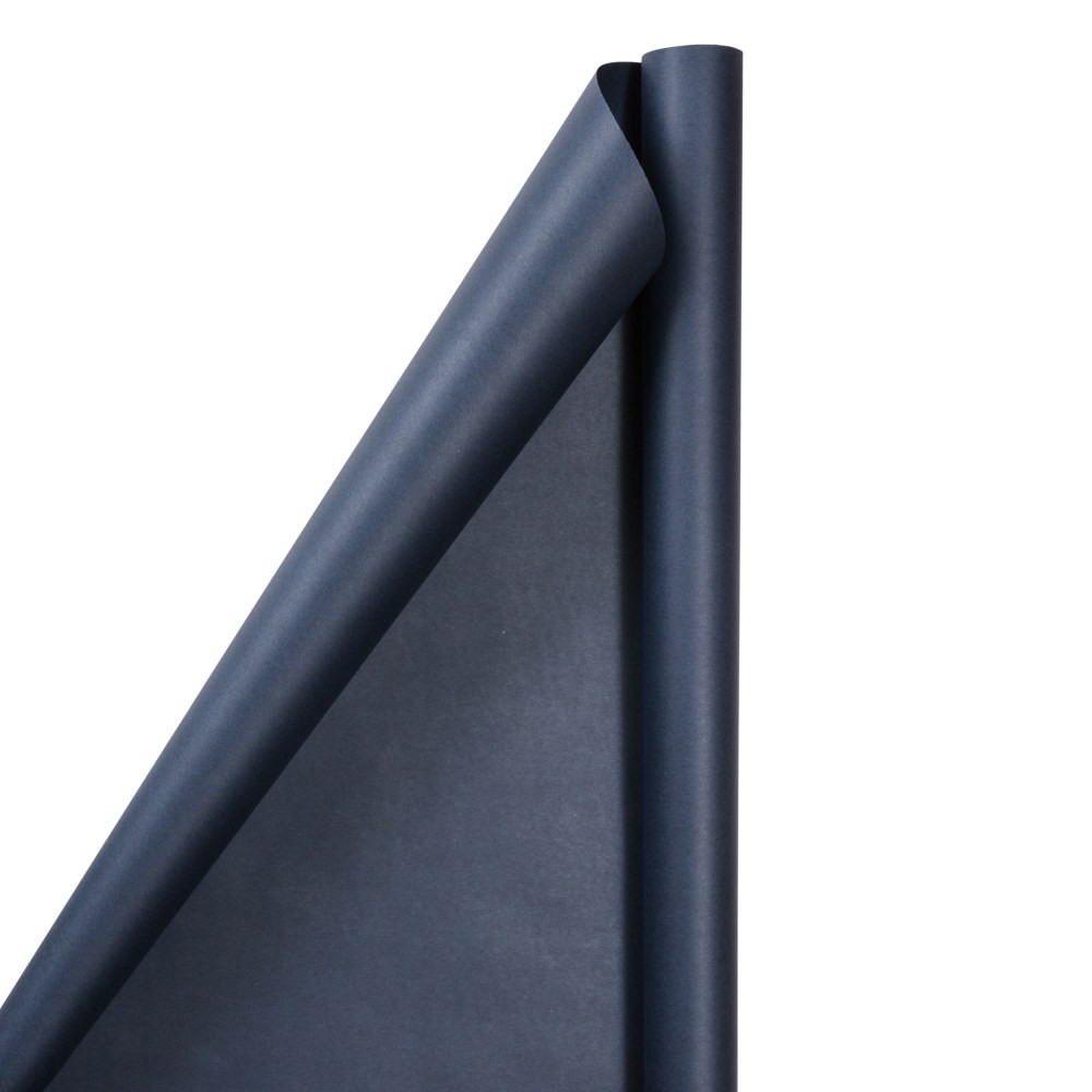 JAM PAPER AND ENVELOPE 277013523OD JAM Paper Wrapping Paper, Matte, 25 Sq Ft, Cobalt Blue