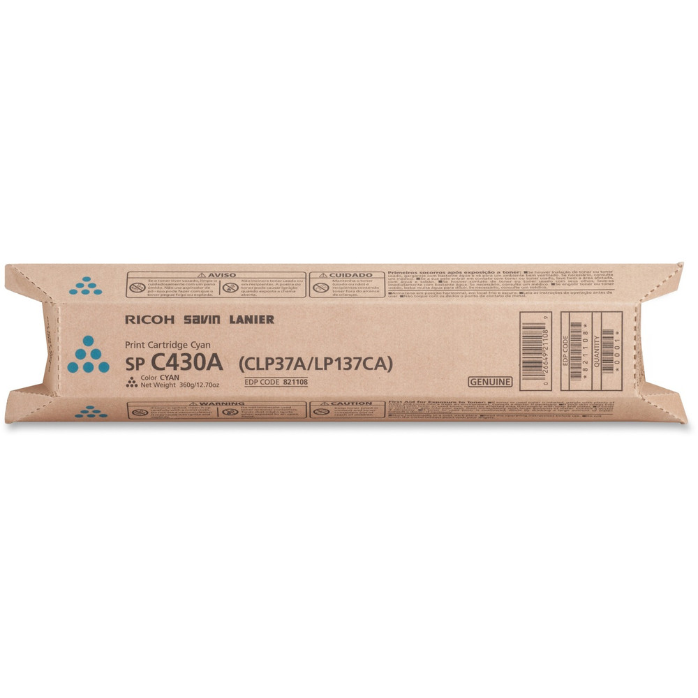Ricoh Imaging Company, Ltd. Ricoh 821108 Ricoh SP C430A Original Toner Cartridge