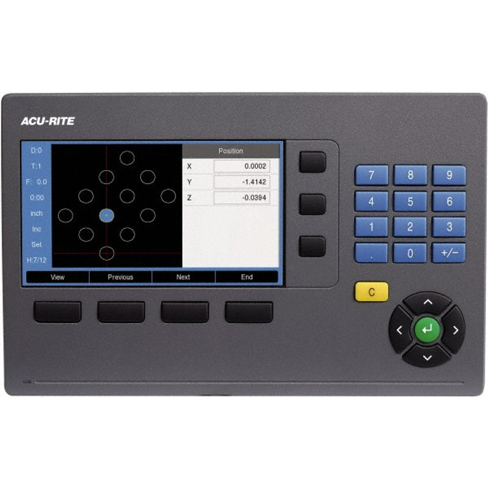 Acu-Rite M203-184016 Milling DRO System: 3 Axis, 40" X-Axis Travel, 18" Y-Axis Travel