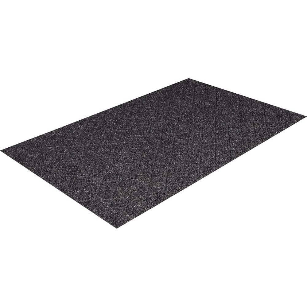 Crown Matting DT HU35RB Anti-Fatigue Mat: 5' Length, 3' Wide, 1/2" Thick, Vinyl & Polyvinylchloride