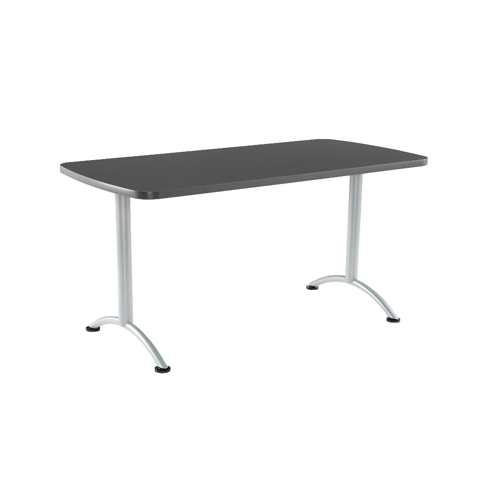 ICEBERG ENTERPRISES LLC Iceberg 69217  IndestrucTable TOO Utility Table Top, Rectangle, Gray Walnut