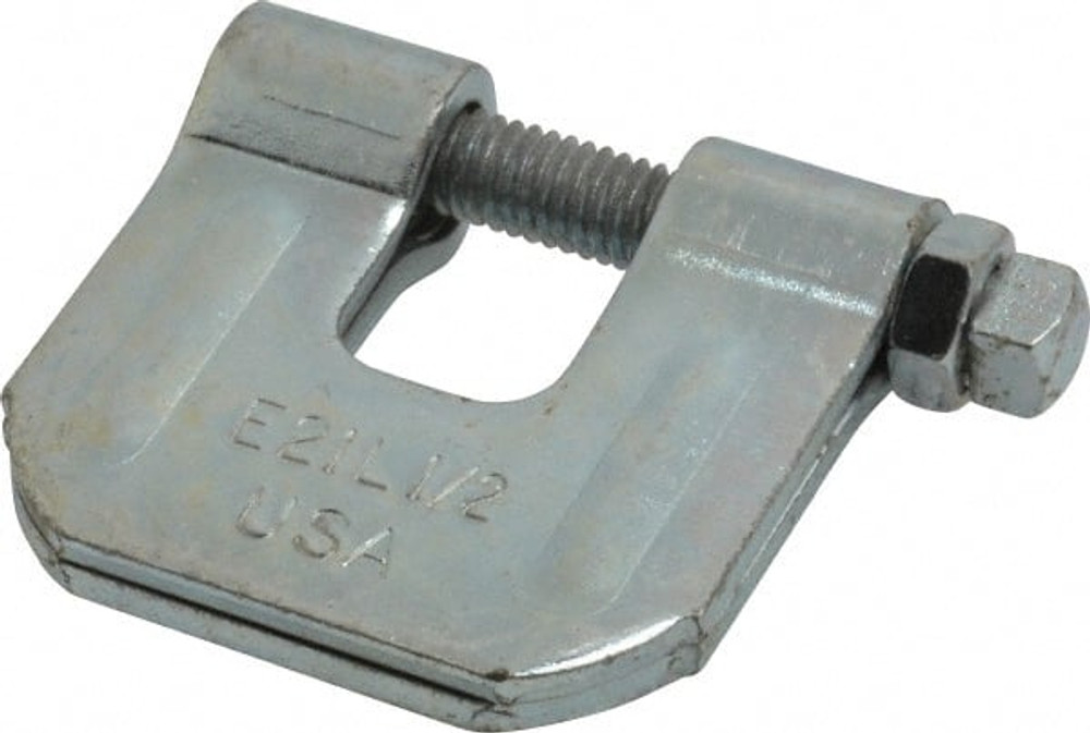 Empire 21LG0050 C-Clamp with Locknut: 3/4" Flange Thickness, 1/2" Rod