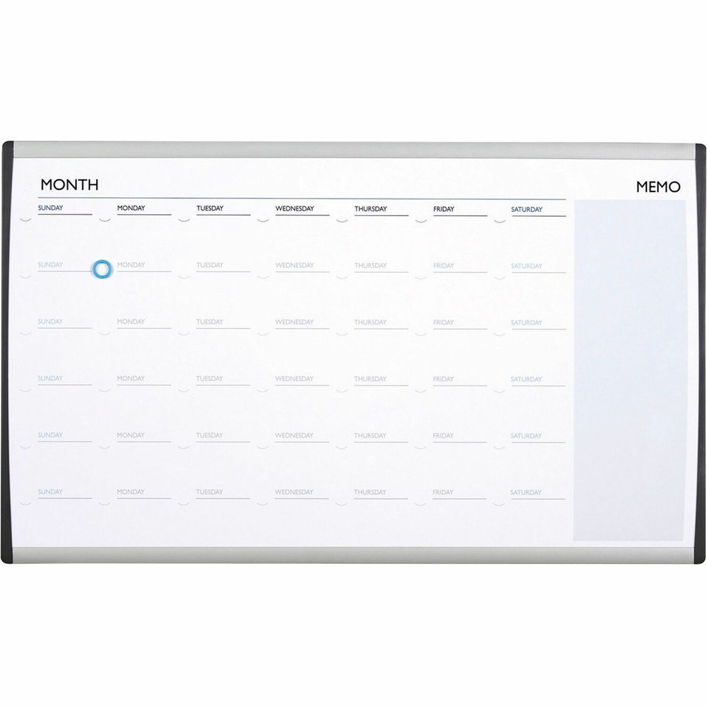 ACCO Brands Corporation Quartet ARCCP3018 Quartet Arc Cubicle Whiteboard Calendar