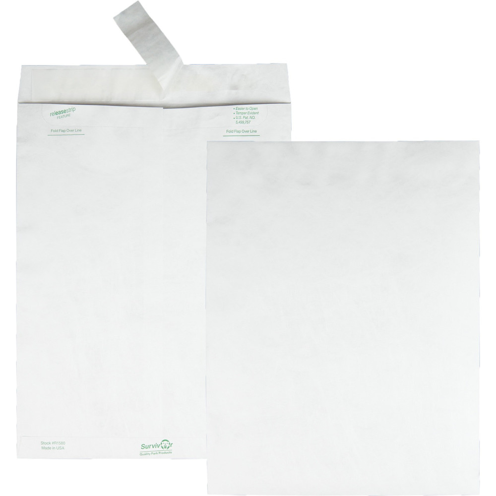 Quality Park Products Quality Park R1580 Survivor&reg; 10 x 13 DuPont Tyvek Catalog Mailer with Self-Sealing Closure