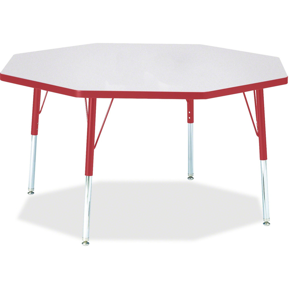 Jonti-Craft, Inc Jonti-Craft 6428JCA008 Jonti-Craft Berries Adult Height Color Edge Octagon Table