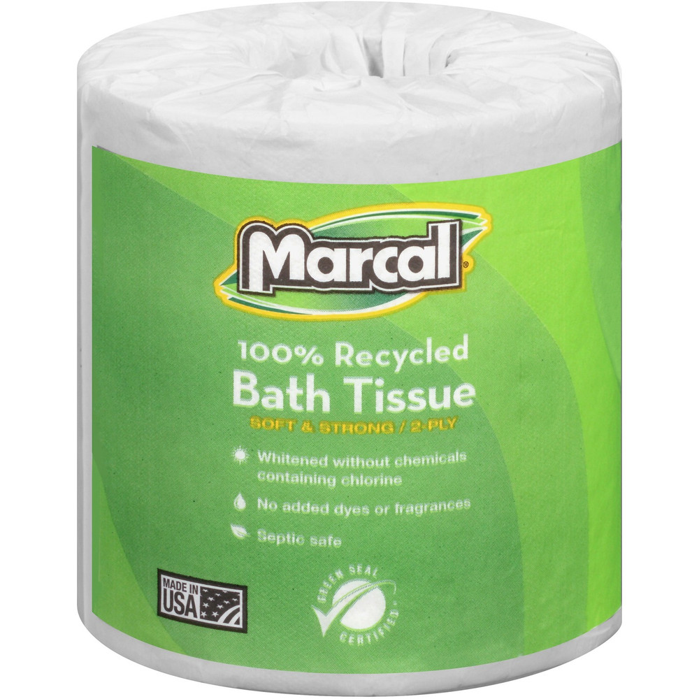 Marcal Manufacturing, LLC Marcal 15706080 Marcal 100% Recycled, Soft & Absorbent Bathroom Tissue