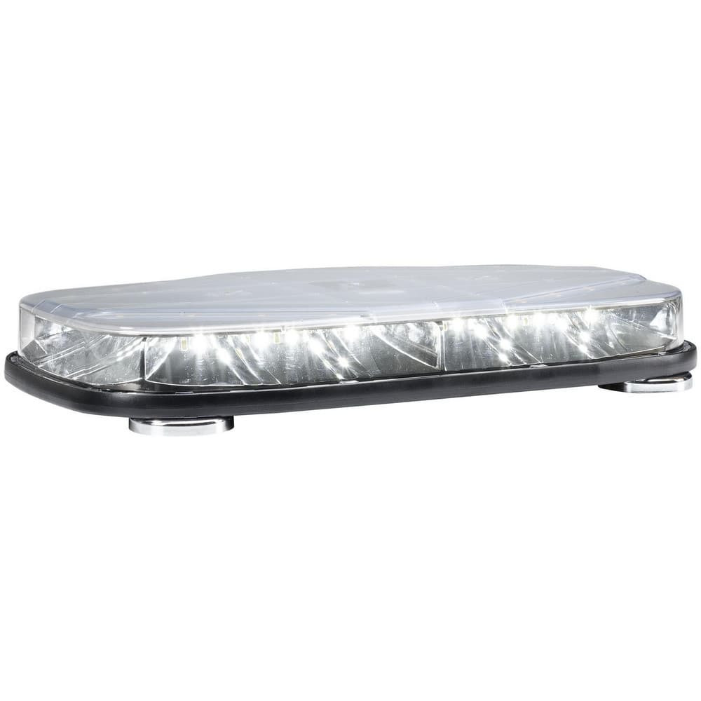 Federal Signal Emergency HL15MC-W Emergency Light Assemblies; Light Assembly Type: Led Mini Lightbar ; Flash Type: Variable ; Flashes per Minute: Variable ; Voltage: 12; 24 ; Mount Type: Magnetic ; Power Source: 12 Volt