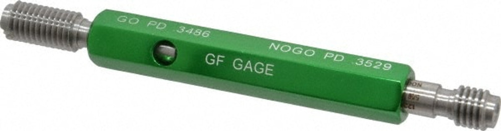 GF Gage H0312182BS 5/16-18 Thread, Steel, Screw Thread Insert (STI) Class 2B, Plug Thread Insert Go/No Go Gage