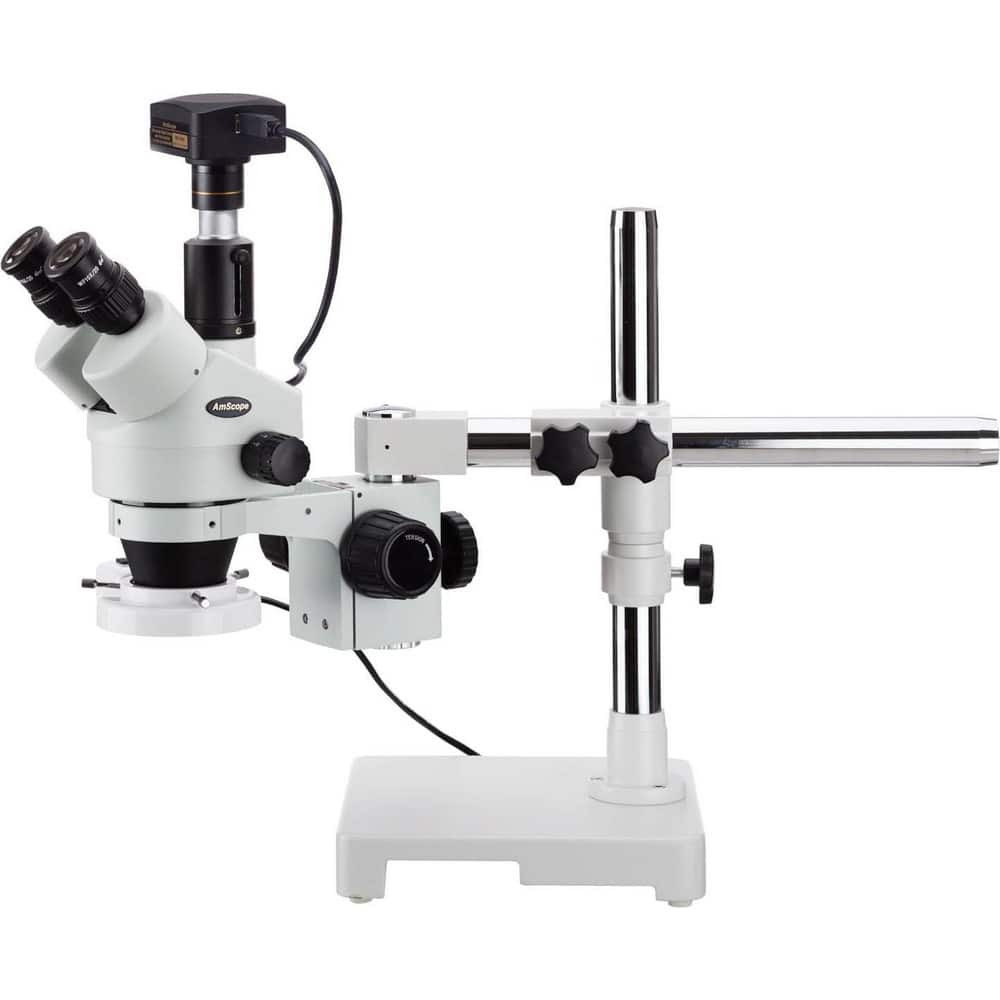 AmScope SM-3TPZ-FRL-18M Microscopes; Microscope Type: Stereo ; Eyepiece Type: Trinocular ; Image Direction: Upright ; Eyepiece Magnification: 10x
