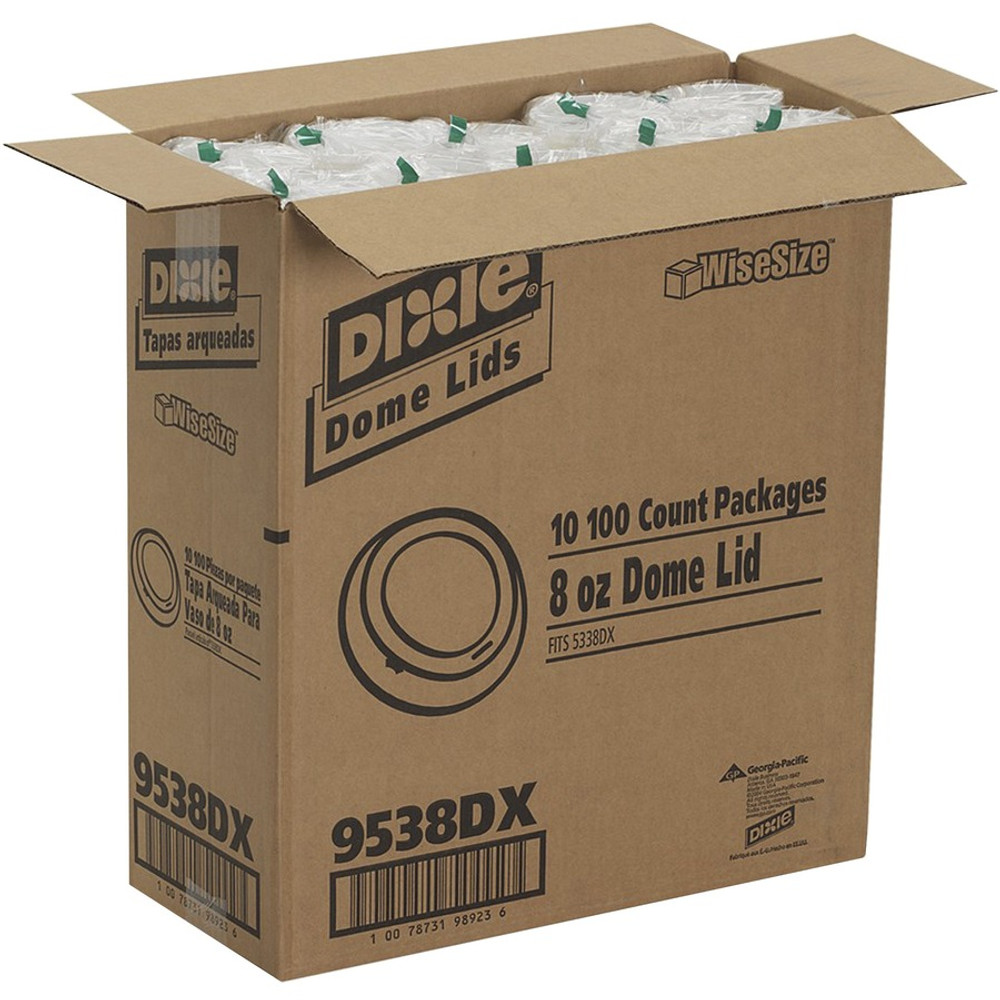 Georgia Pacific Corp. Dixie 9538DX Dixie Small Hot Cup Lids by GP Pro