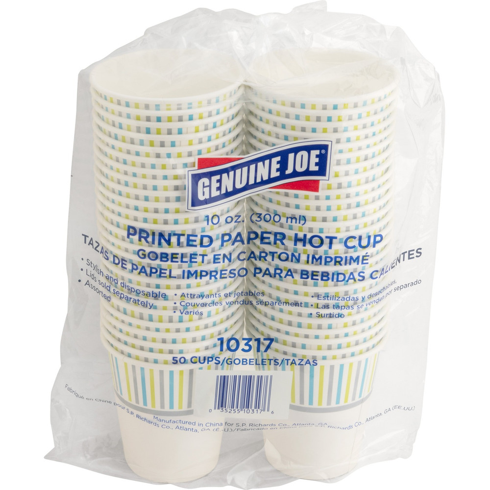 Genuine Joe 10317 Genuine Joe 10 oz Hot Beverage Cups