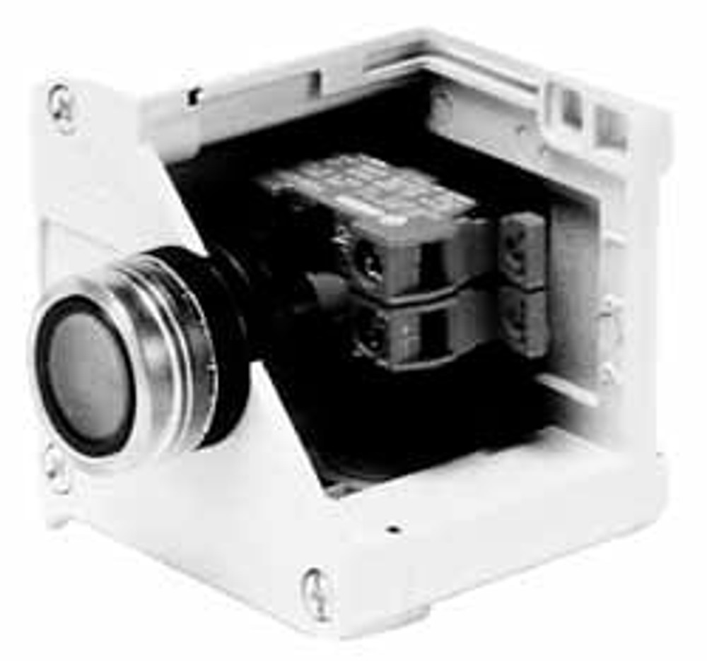 Springer N5B01BN Electrical Switch Contact Blocks; Contact Configuration: NC ; Terminal Type: Screw ; For Use With: Polycarbonate Enclosure ; Hole Diameter (mm): 22 ; Standards Met: CE; cULus Listed