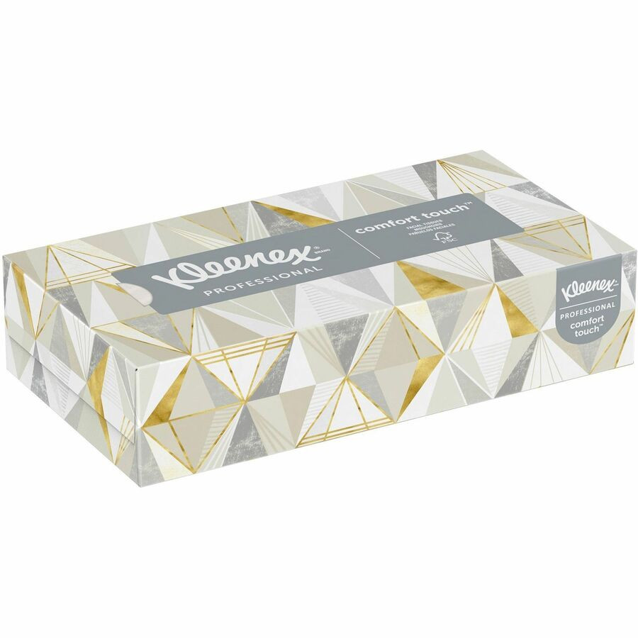 Kimberly-Clark Corporation Kleenex 03076 Kleenex Professional Facial Tissue for Business - Flat Box