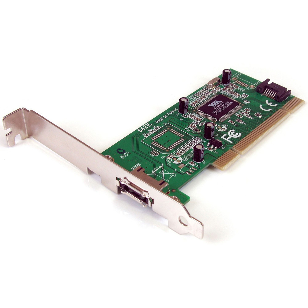 StarTech.com PCIESATA2I StarTech.com StarTech.com1 Port eSATA + 1 Port SATA PCI SATA Controller Card