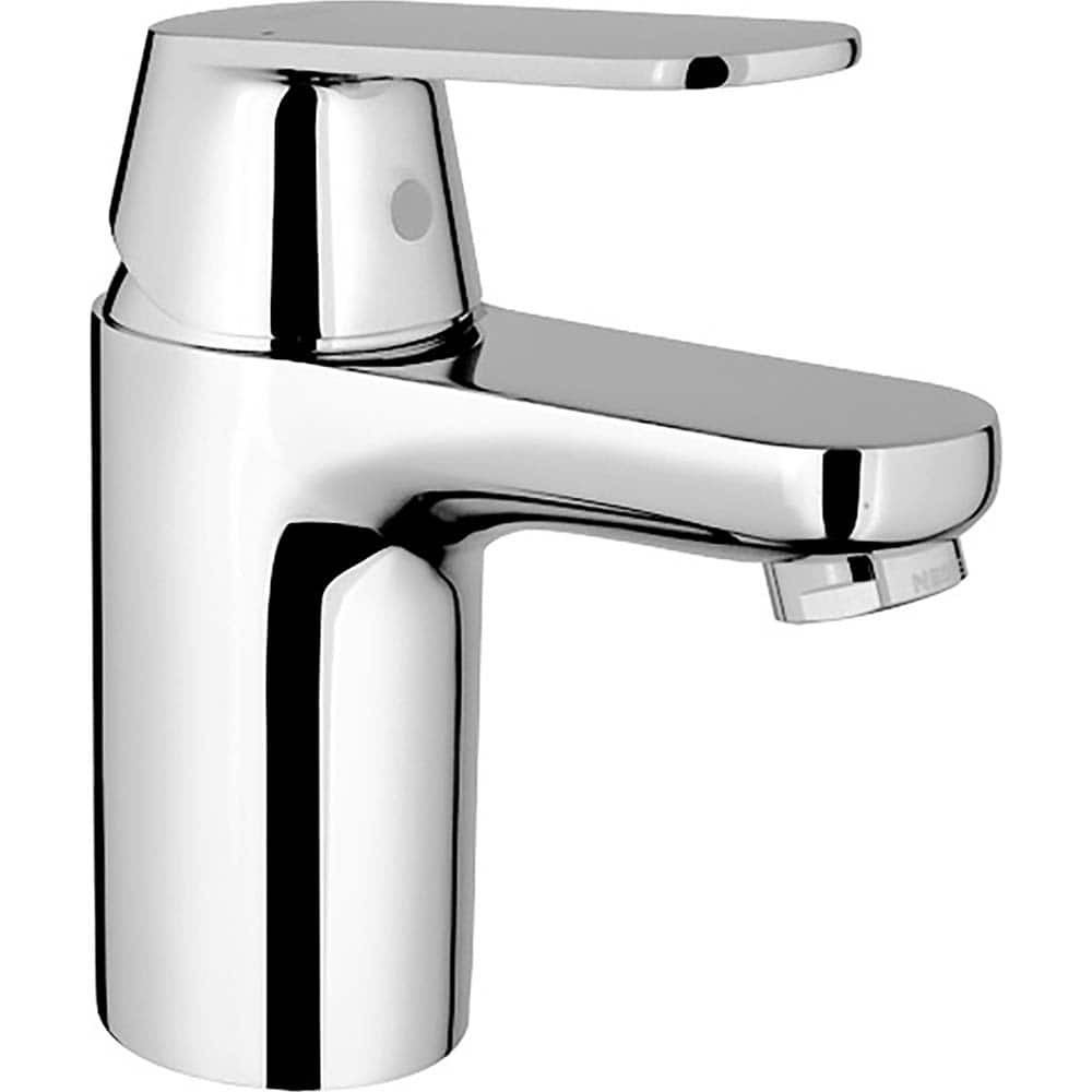 Grohe 3287700A Lavatory Faucets; Spout Type: Low Arc ; Handle Type: Lever ; Mounting Centers: Single Hole (Inch); Finish/Coating: Polished Chrome