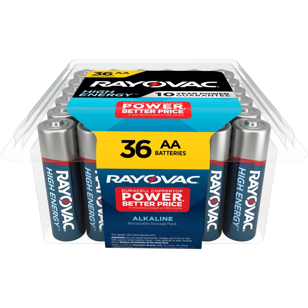 Energizer Holdings, Inc Rayovac 81536PP Rayovac High Energy Alkaline AA Batteries