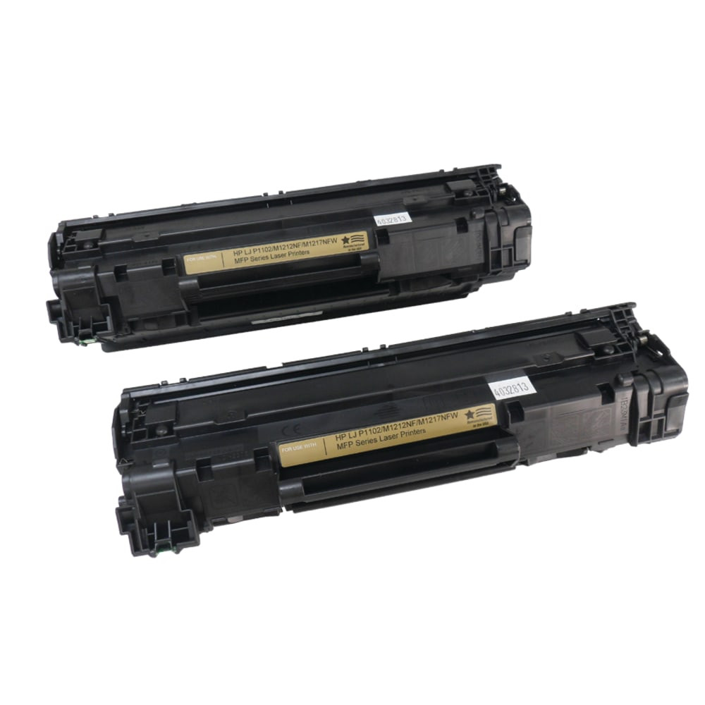 IMAGE PROJECTIONS WEST, INC. 845-85D-ODP IPW Preserve Remanufactured Black Toner Cartridge Replacement For HP 85A, CE285D, Pack Of 2, 845-85D-ODP