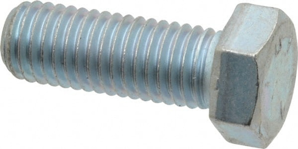 MSC -30145-13/4 Hex Head Cap Screw: 5/8-11 x 1-3/4", Grade 5 Steel, Zinc-Plated