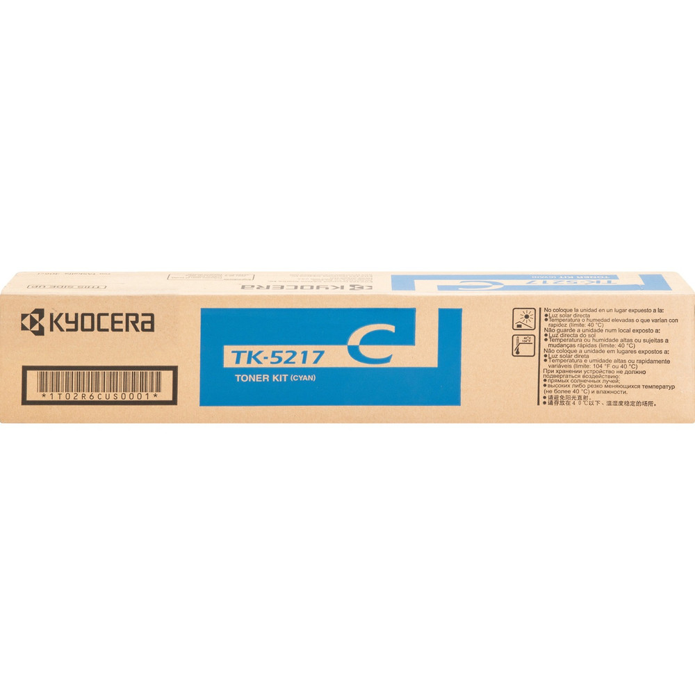 Kyocera Corporation Kyocera TK5217C Kyocera TK-5217C Original Laser Toner Cartridge - Cyan - 1 Each