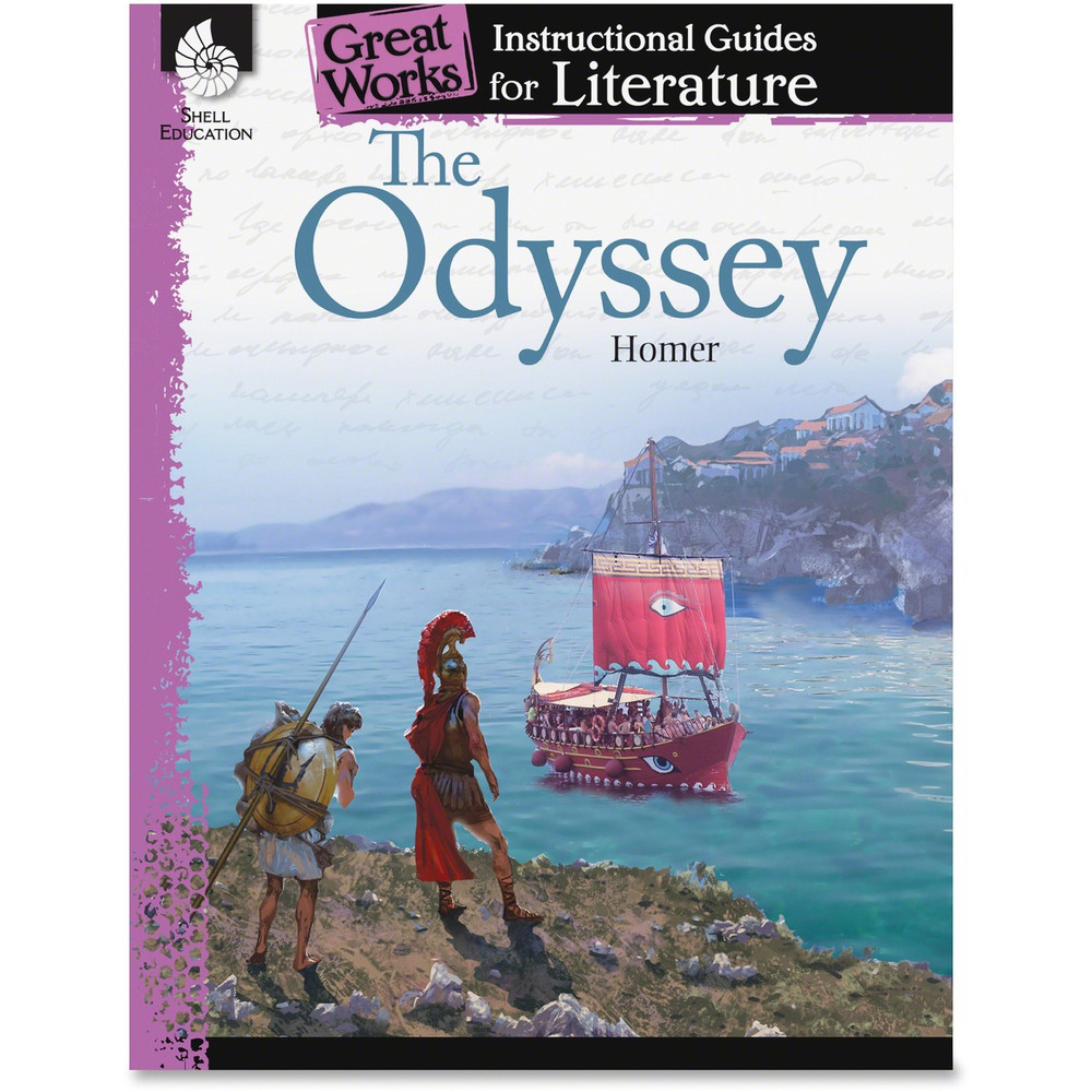 Shell Education 40303 Shell Education The Odyssey An Instructional Guide Printed Book by Homer