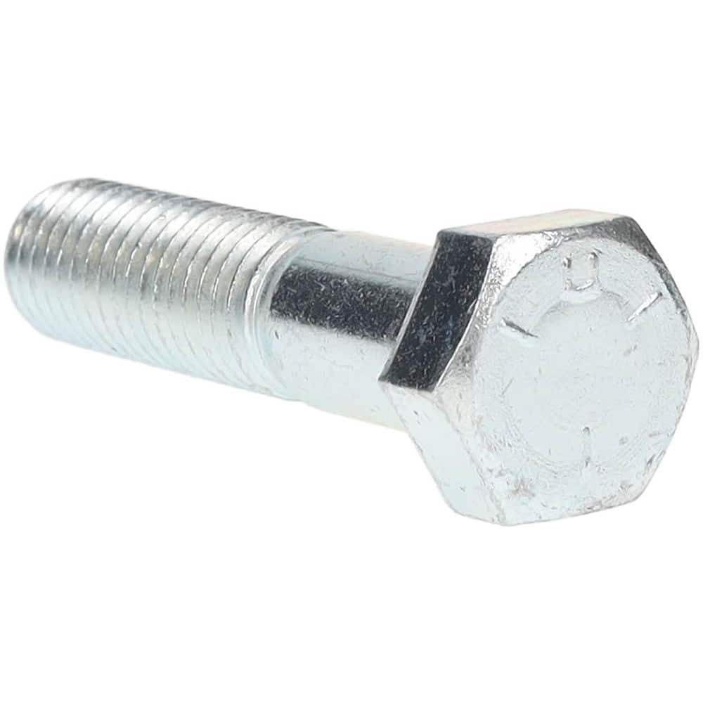 MSC -30145-23/4 Hex Head Cap Screw: 5/8-11 x 2-3/4", Grade 5 Steel, Zinc-Plated