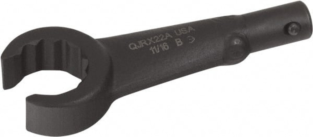 CDI TCQJRX28A Flare Nut Torque Wrench Interchangeable Head: 7/8" Drive, 60 ft/lb Max Torque