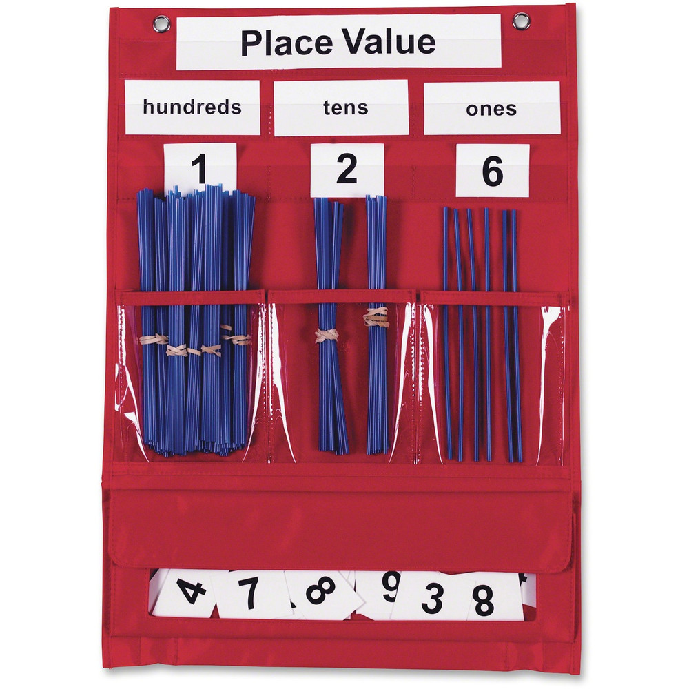 Learning Resources LER2416 Learning Resources Counting/Place Value Pocket Chart