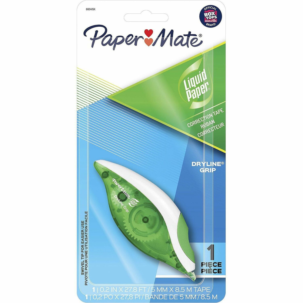 Newell Brands Paper Mate 660415K Paper Mate DryLine Grip Correction Tape