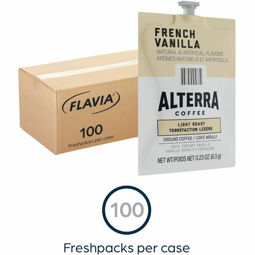 Lavazza North America Lavazza 48009 Alterra Freshpack French Vanilla Coffee