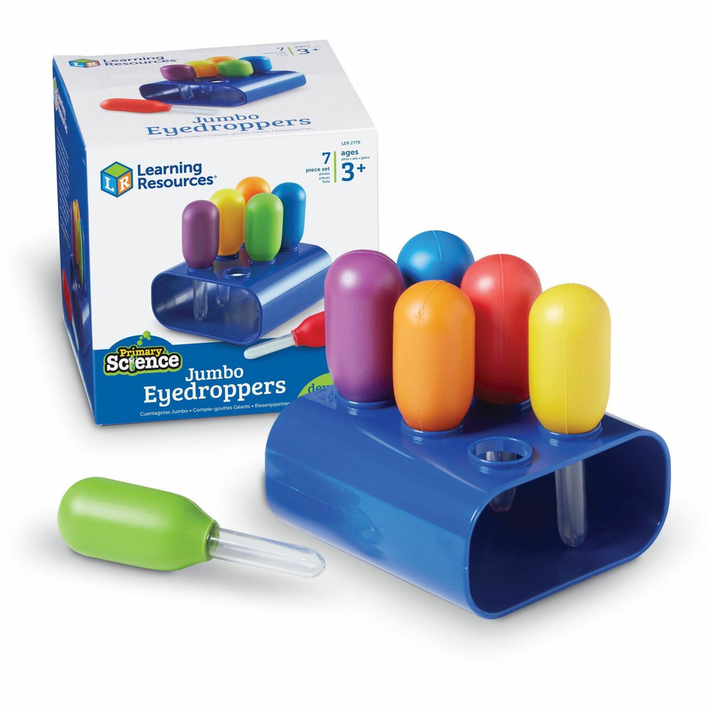 Learning Resources LER2779 Learning Resources Jumbo Eyedroppers Set