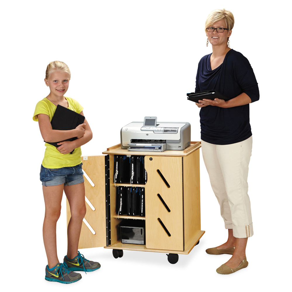 Jonti-Craft, Inc Jonti-Craft 3400JC Jonti-Craft Laptop/Tablet Storage Cart