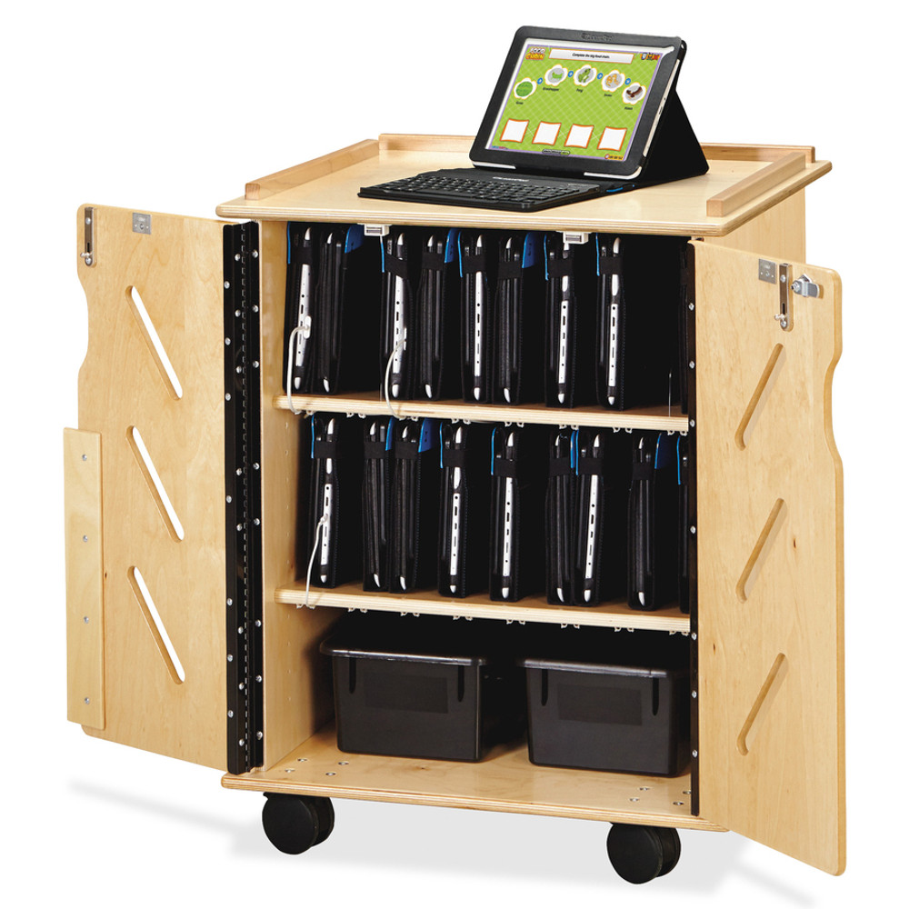 Jonti-Craft, Inc Jonti-Craft 3400JC Jonti-Craft Laptop/Tablet Storage Cart
