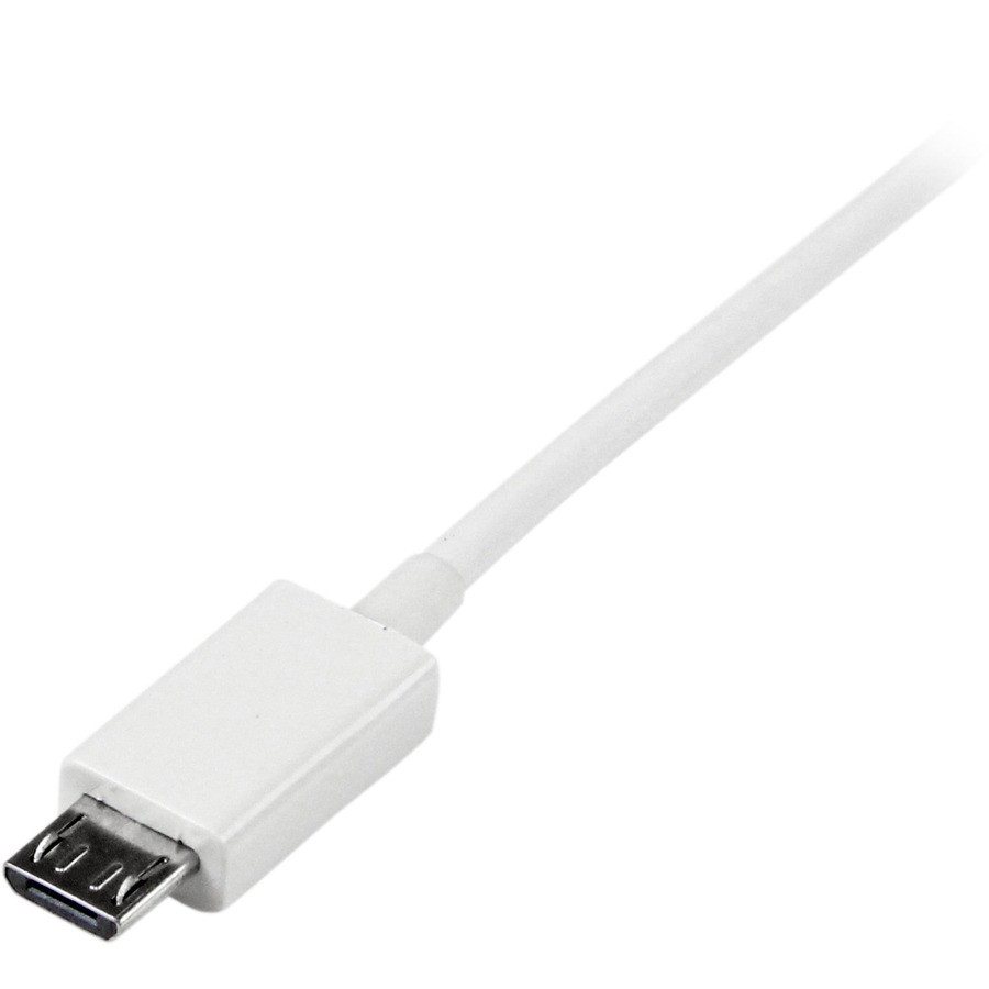 StarTech.com USBPAUB50CMW StarTech.com 0.5m White Micro USB Cable - A to Micro B
