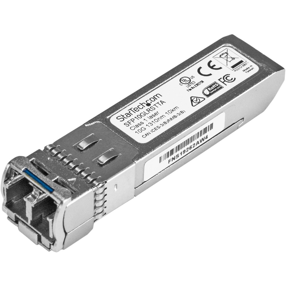 StarTech.com SFP10GLRSTTA StarTech.com Cisco SFP-10G-LR-S Comp. SFP+ Module - 10GBASE-LR - 10GE Gigabit Ethernet SFP+ 10GbE Single Mode Fiber SMF Optic Transceiver