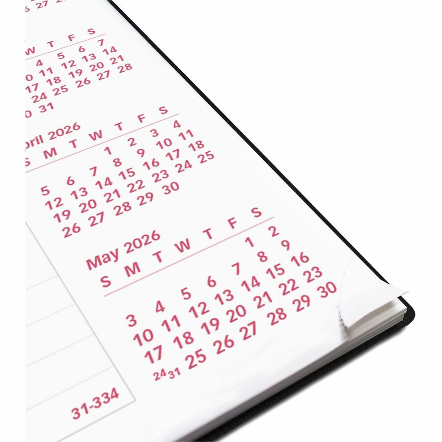 Dominion Blueline, Inc Brownline CB1200VBLK Brownline Monthly Planner