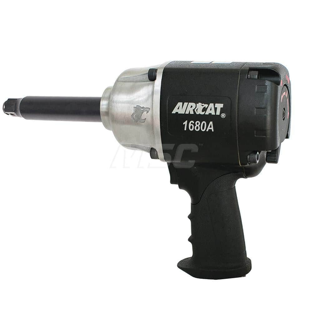 AIRCAT 1680-A-6 Air Impact Wrench: 3/4" Drive, 4,500 RPM, 1,600 ft/lb