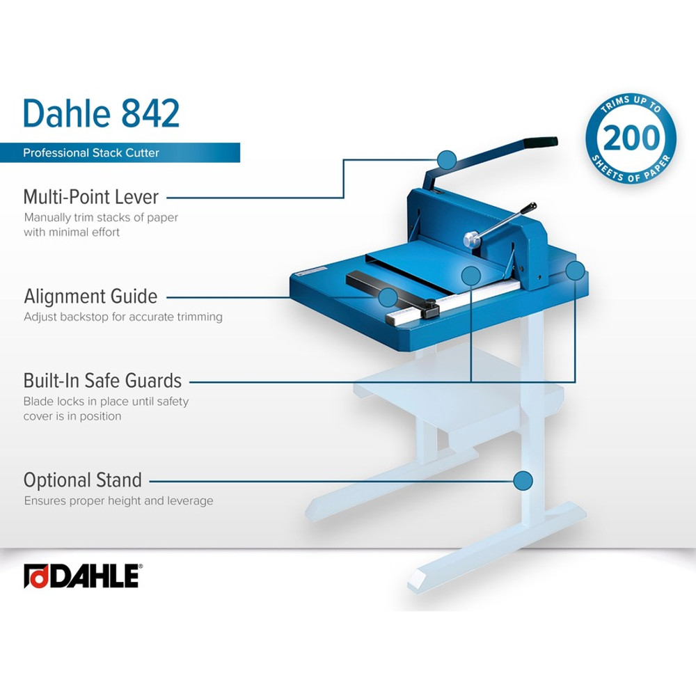 Novus Dahle GmbH Dahle 00842-01090 Dahle 842 Professional Stack Cutter