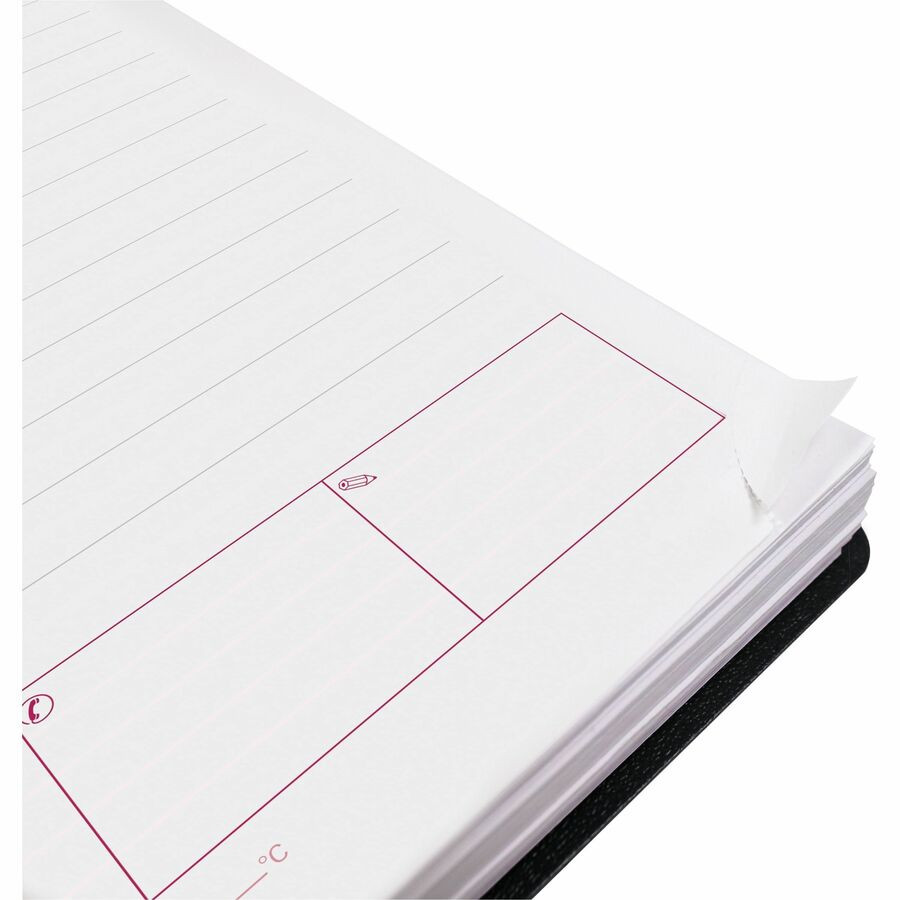 Dominion Blueline, Inc Brownline CB634VBLK Brownline DuraFlex Daily Appointment Book / Monthly Planner