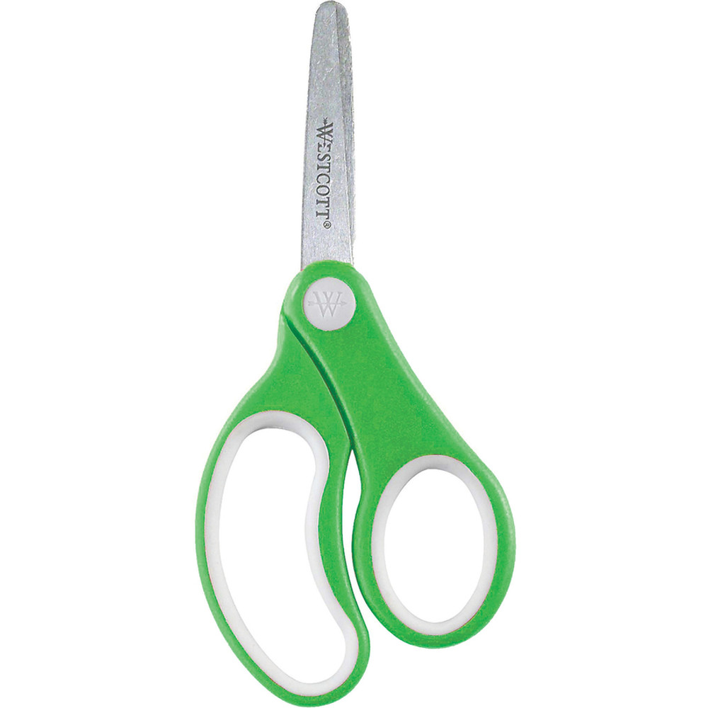 Acme United Corporation Westcott 15971 Westcott Teachers 5" Kids Soft Handle Blunt Scissors