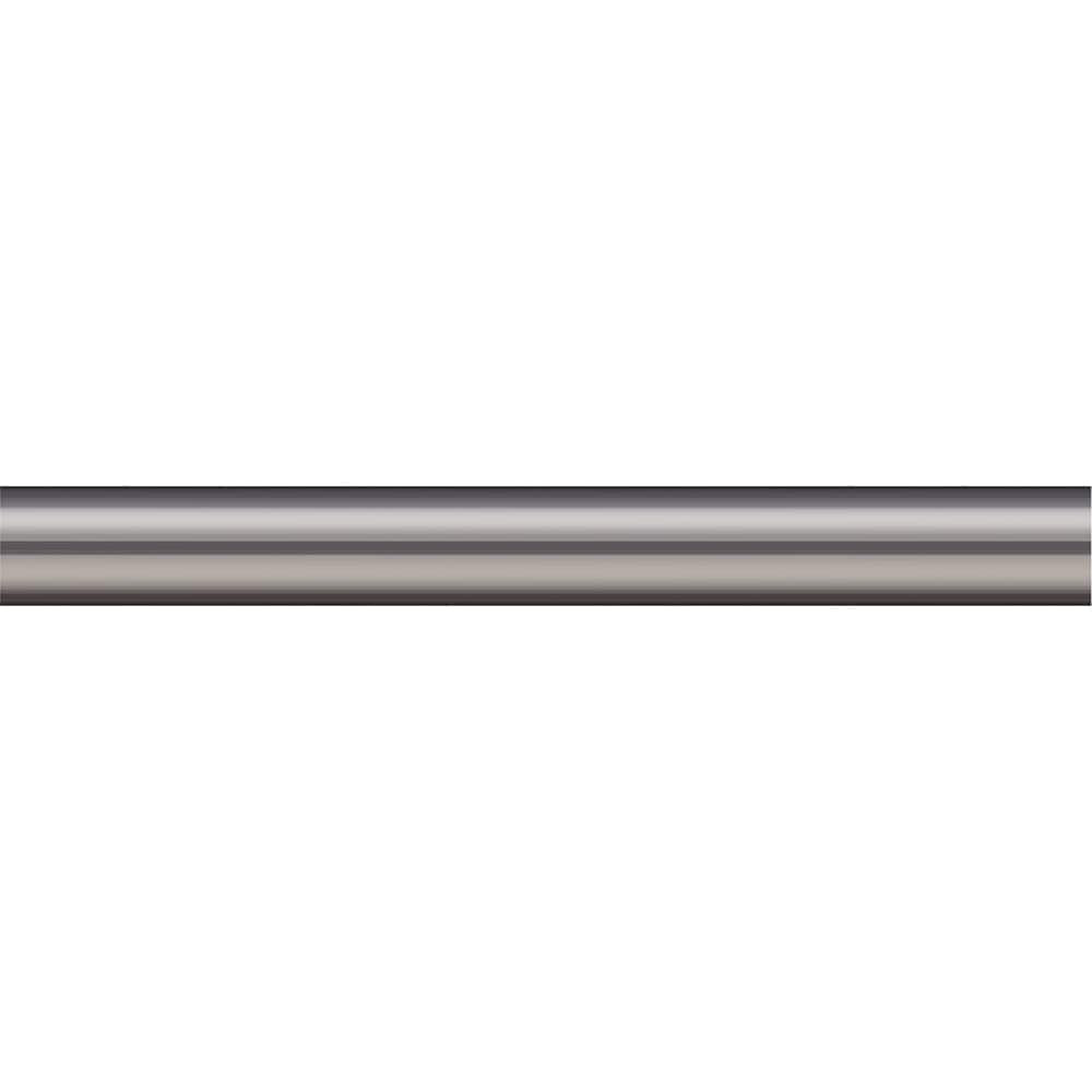 Micro 100 SR-375-6 Tool Bit Blank: 3/8" Dia, 6" OAL, Solid Carbide, Round