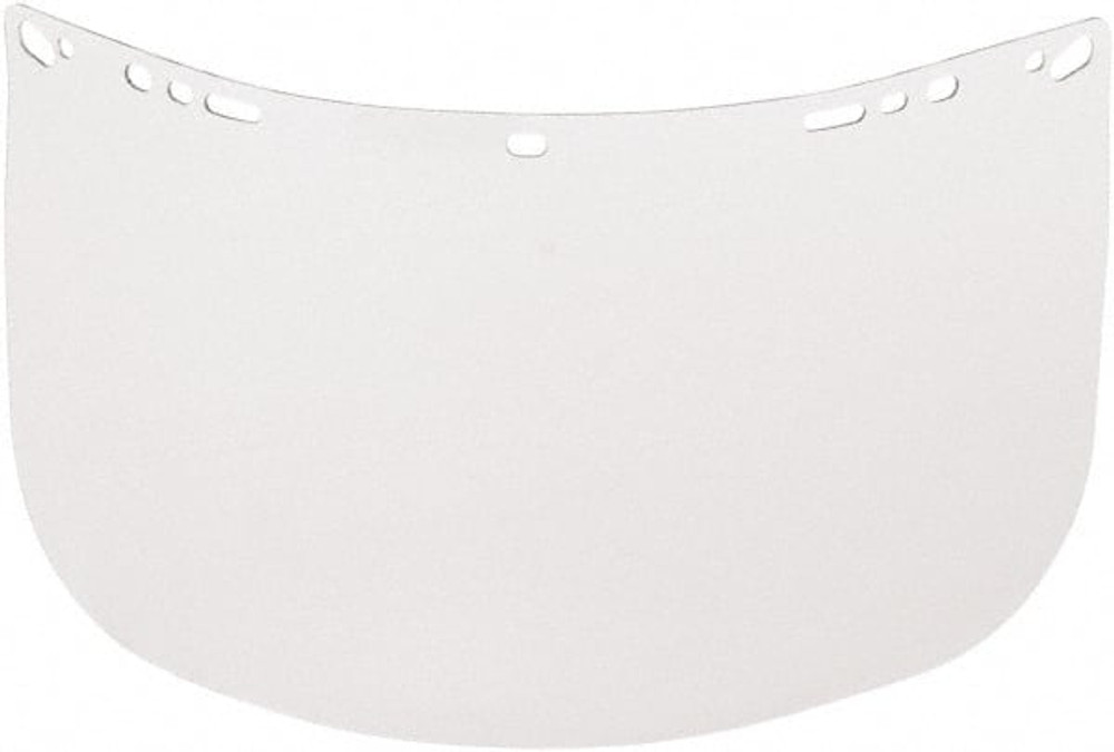 BULLARD 860P Face Shield Windows & Screens: Face Shield, Clear, 8" High, 0.06" Thick