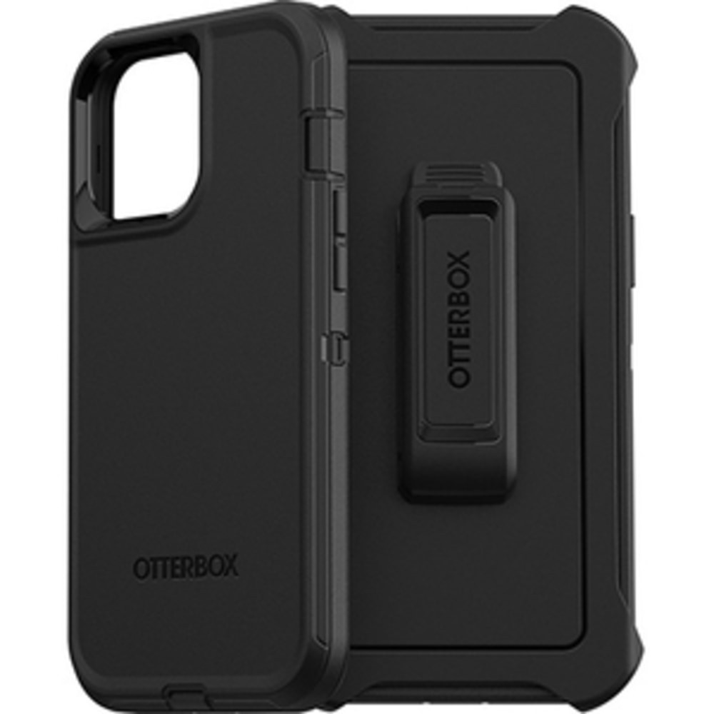 OTTER PRODUCTS LLC 77-84383 OtterBox Defender Rugged Carrying Case (Holster) Apple iPhone 13 Pro Max, iPhone 12 Pro Max Smartphone - Black