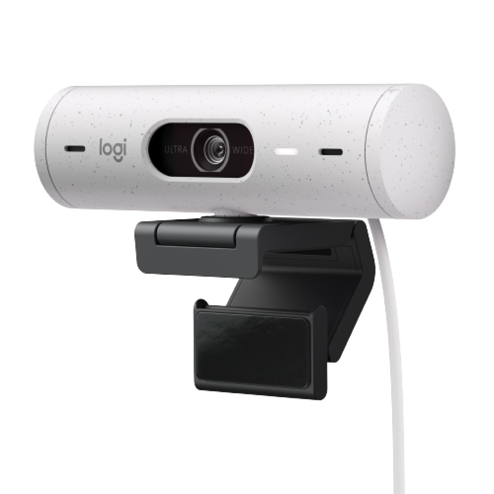 LOGITECH 960-001427  BRIO 500 Webcam, Off White