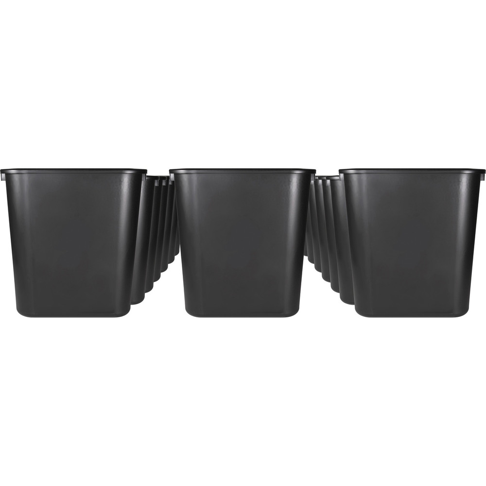 Sparco Products Sparco 02160CT Sparco Rectangular Wastebasket