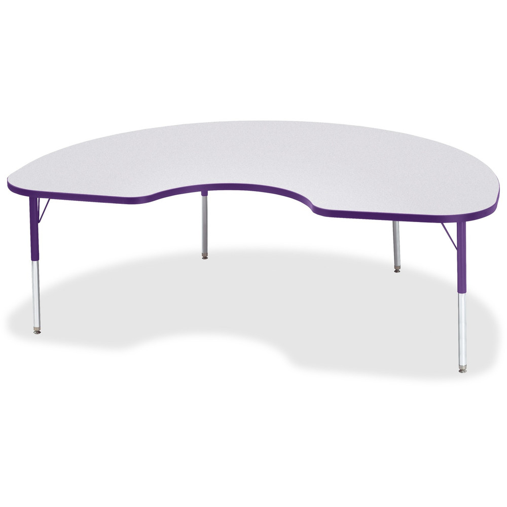 Jonti-Craft, Inc Jonti-Craft 6423JCE004 Jonti-Craft Berries Elementary Height Color Edge Kidney Table