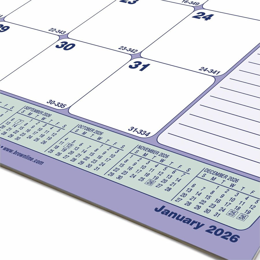 Dominion Blueline, Inc Brownline C181721 Brownline Monthly Desk/Wall Calendar
