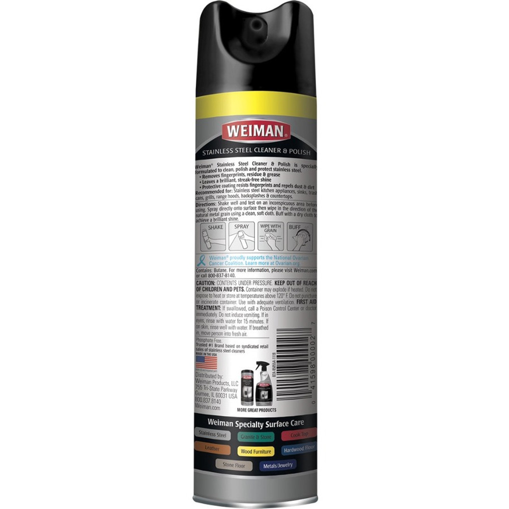 Weiman Products, LLC Weiman 49A Weiman Stainless Steel Cleaner/Polish