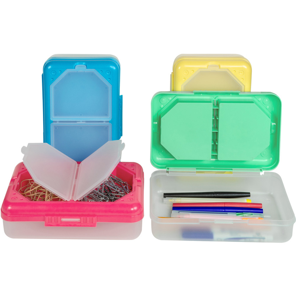 C-Line Products, Inc C-Line 48500 C-Line Storage Box with 3 Compartments