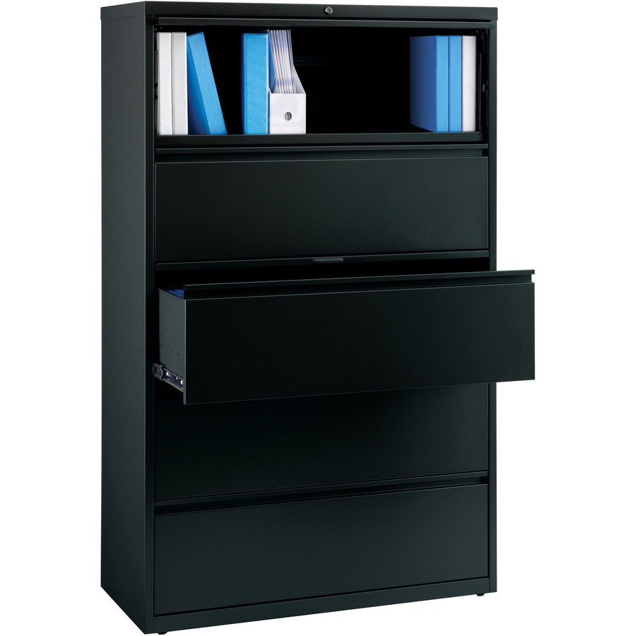 Lorell 60550 Lorell Fortress Series Lateral File w/Roll-out Posting Shelf